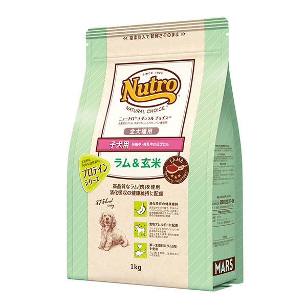 ニュートロ ナチュラル チョイス 子犬用 妊娠中・授乳中の母犬にも 全犬種用 ラム＆玄米