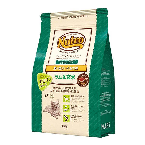 ニュートロ ナチュラル チョイス 超小型犬～小型犬用 エイジングケア ラム＆玄米
