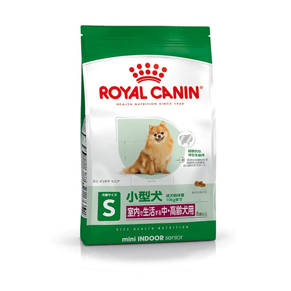 ミニ インドア シニア（室内で生活する小型犬専用フード 中・高齢犬用）