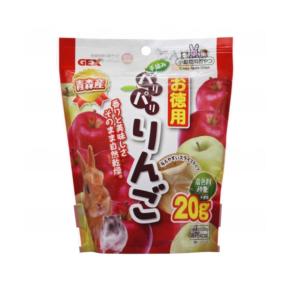 ジェックス パリパリりんごお徳用 20g