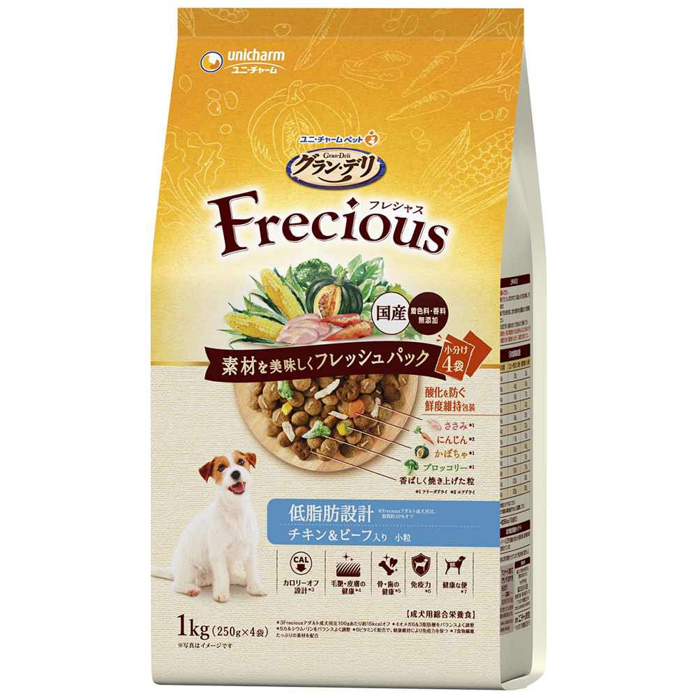 グラン･デリ Freciousアダルト低脂肪チキン&ビーフ 1kg