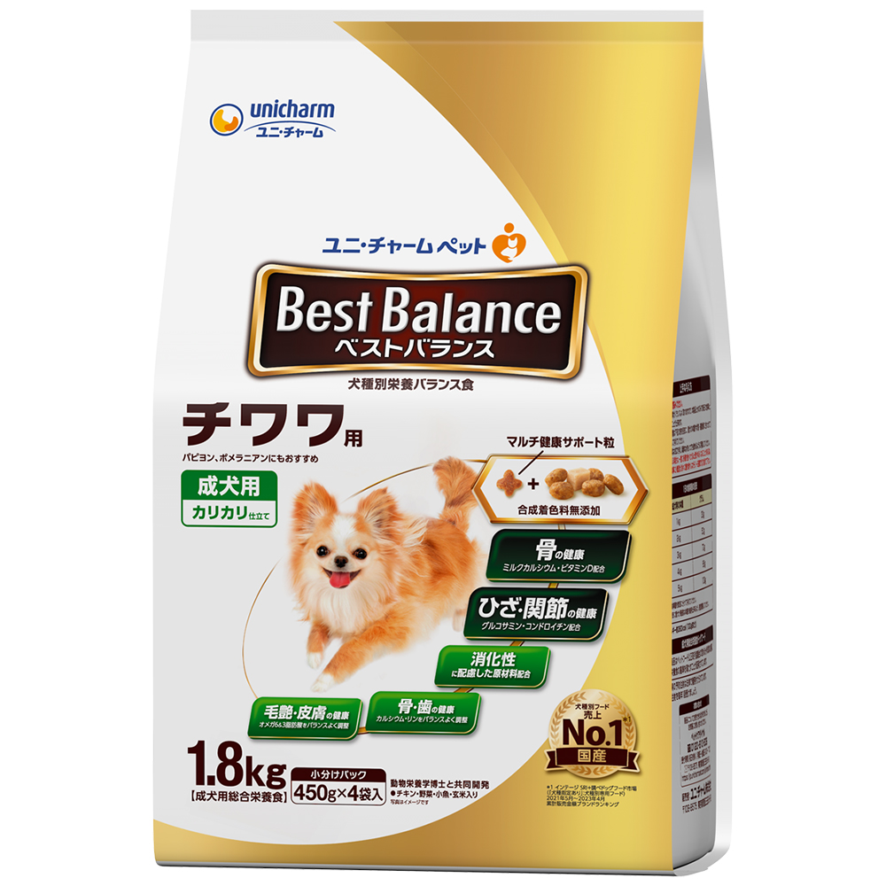 ベストバランス カリカリ仕立て　チワワ用 1.8kg