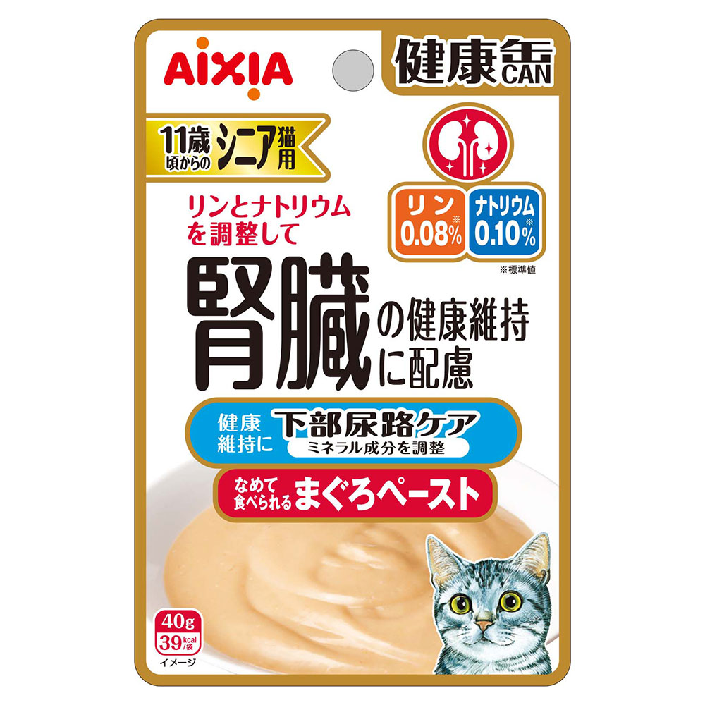 健康缶パウチ シニア猫用　下部尿路ケア 40g