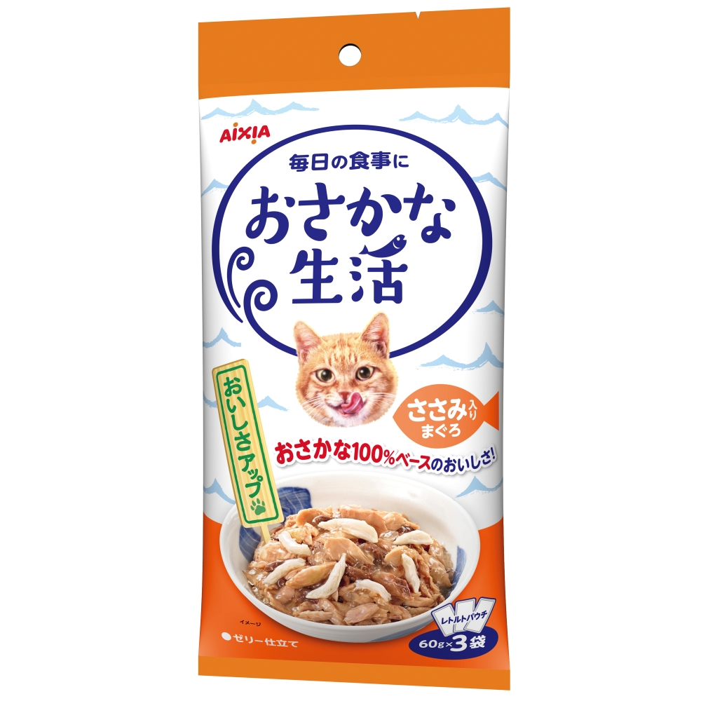 おさかな生活 ささみ入りまぐろ 180g
