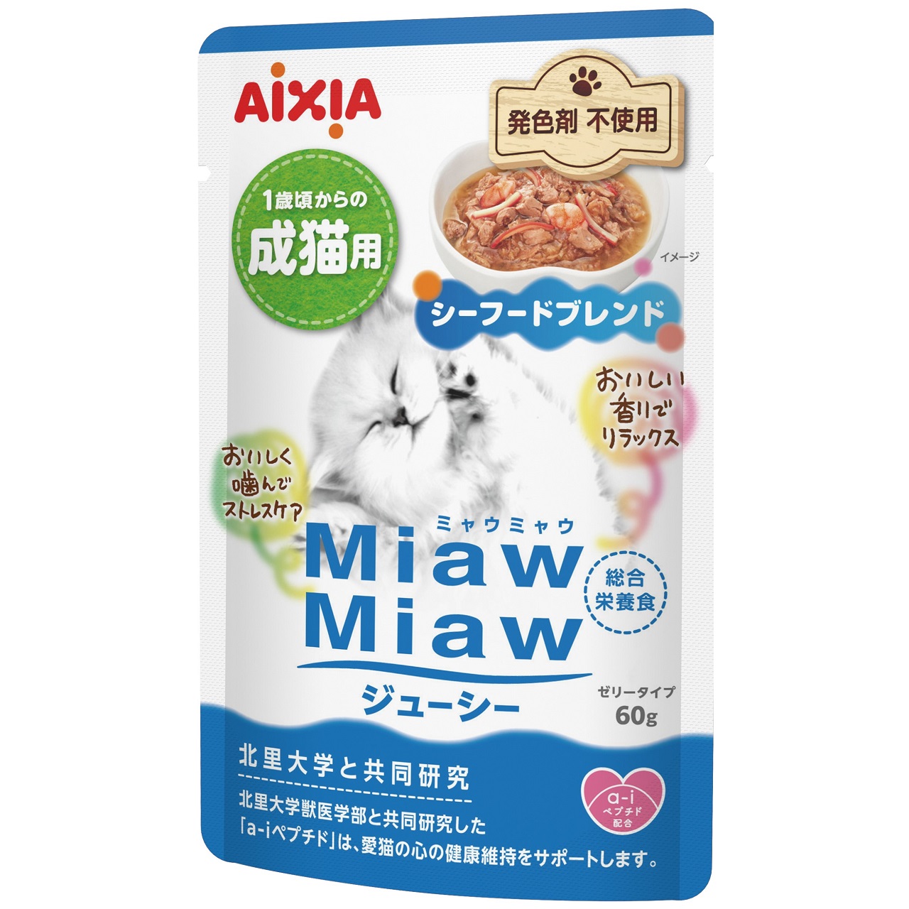 MiawMiawジューシー シーフードブレンド 60g