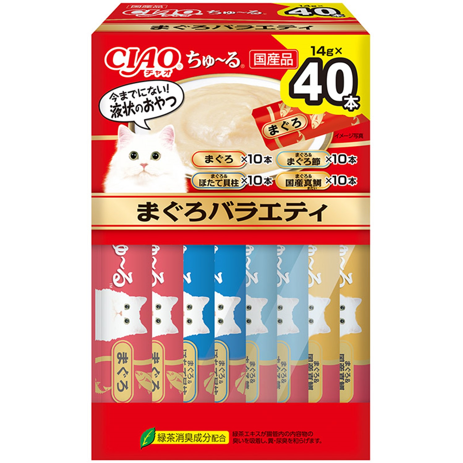 CIAO ちゅ～る まぐろバラエティ BOX 14g×40P