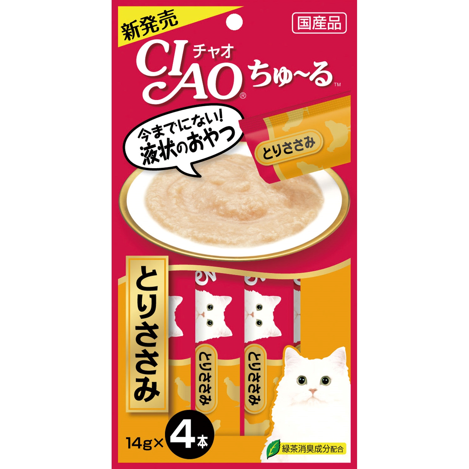 CIAO ちゅ～る とりささみ 14g×4本