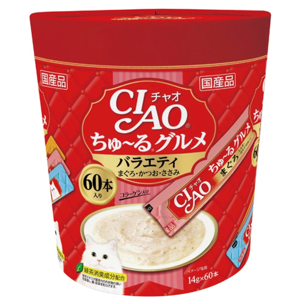 CIAO ちゅ～るグルメ 60本 バラエティ 14g×60本