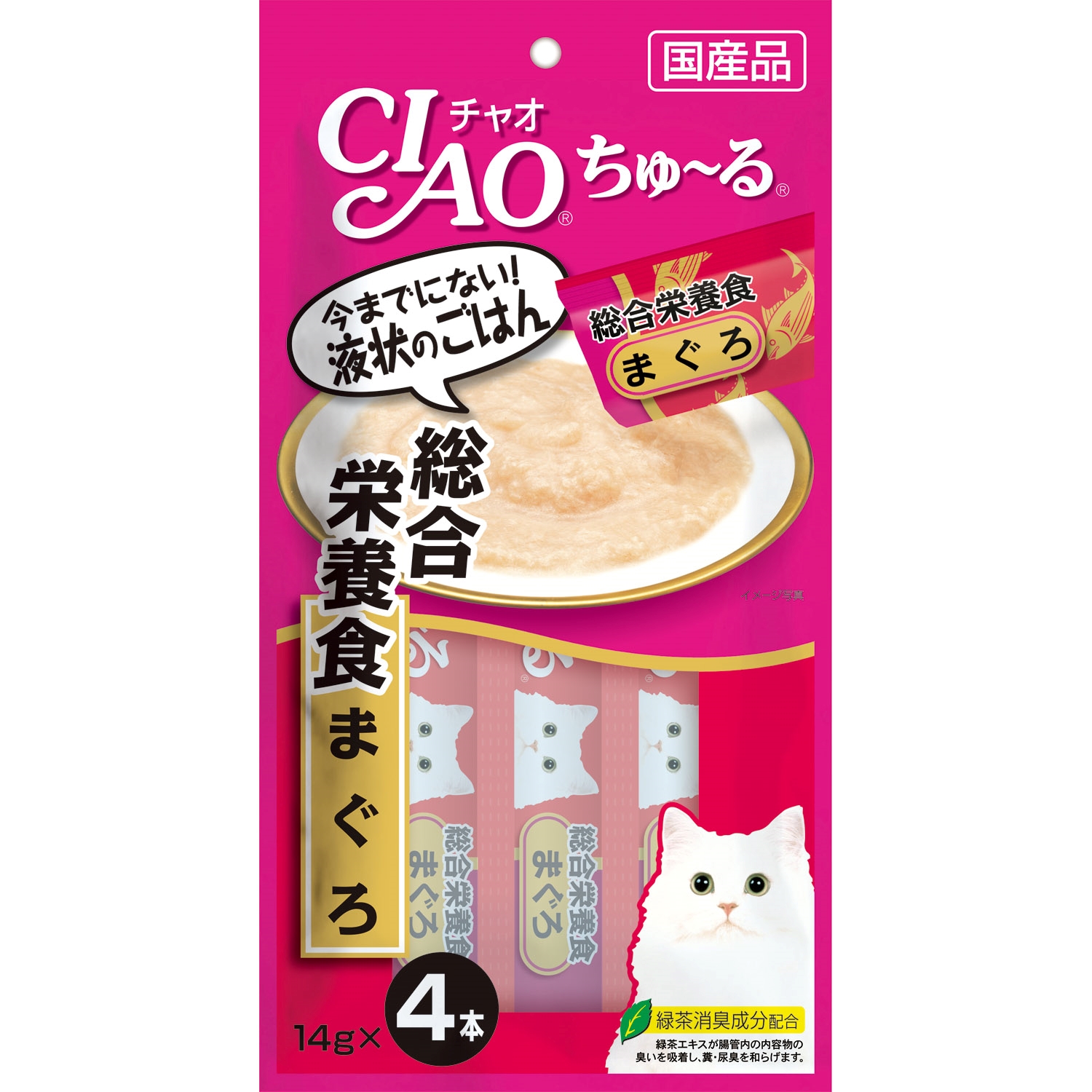 CIAO ちゅ～る 総合栄養食 まぐろ 14g×4本