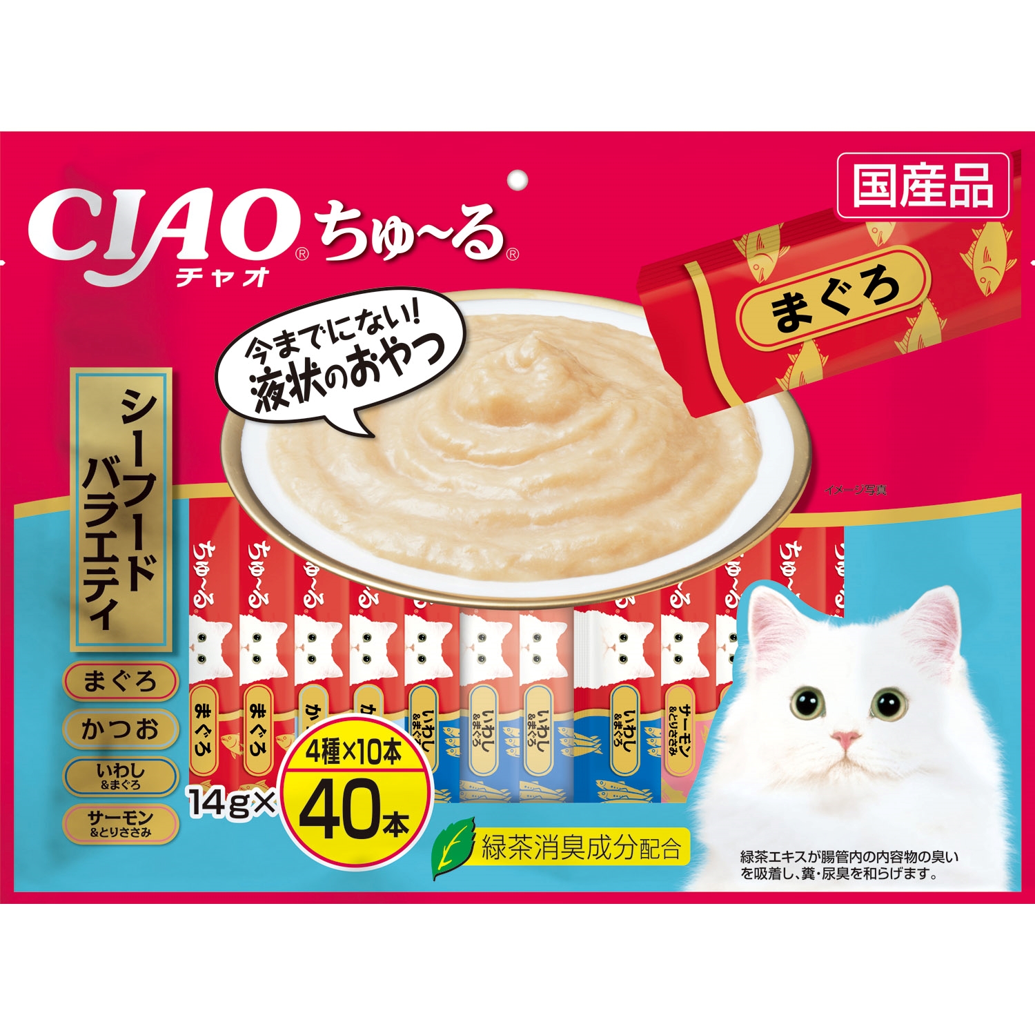 CIAO ちゅ～る シーフードバラエティ 14g×40本