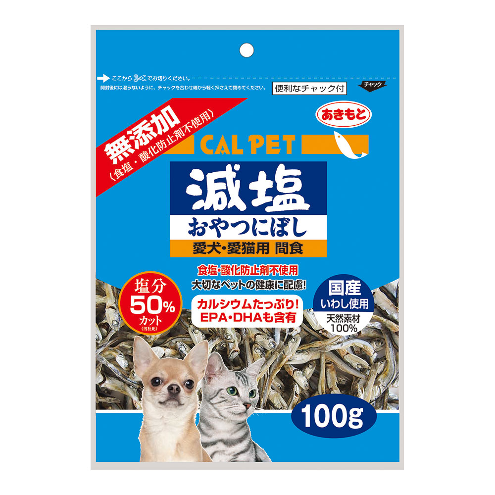 カルペット 減塩おやつにぼし 100g