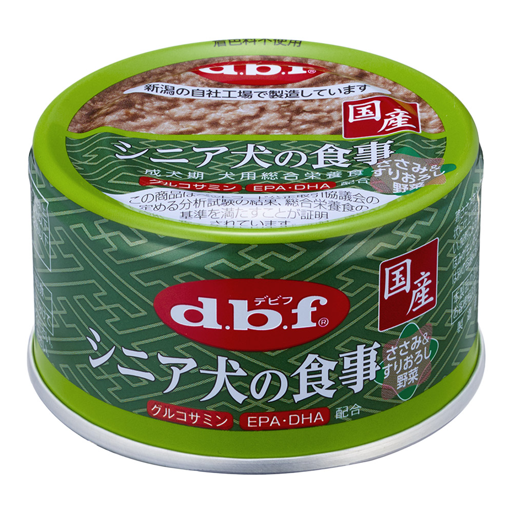 デビフ　シニア犬の食事　ささみ＆すりおろし野菜　85g