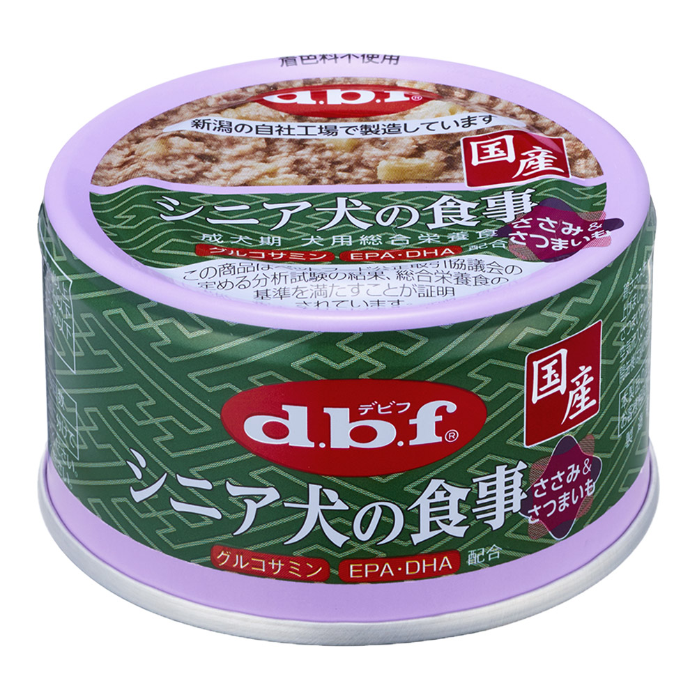 デビフ　シニア犬の食事　ささみ＆さつまいも　85g