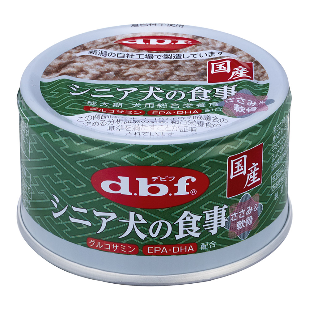 デビフ　シニア犬の食事　ささみ＆軟骨　85g